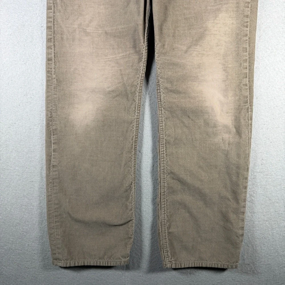Banana Republic Mens Straight Fit Corduroy Pants Tower Taupe 407829-05 34x30